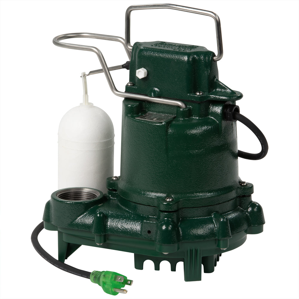 Zoeller M53 Mighty-Mate 1/3 HP Automatic Cast Iron Sump Pump – 115V