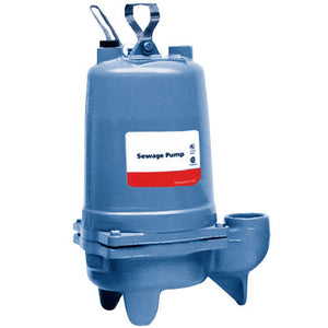 Goulds WS0511B Submersible Sewage Pump, 1/2 HP, 115 V, 1 PH