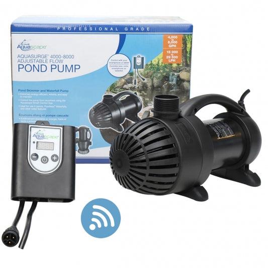 AquaSurge Adjustable Flow Pond Pump 4000-8000